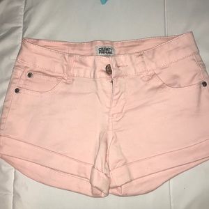 Pink shorts